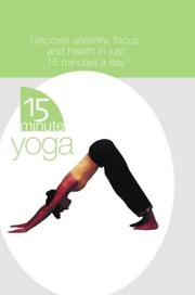 Cover of: 15 Minute Yoga Box by Barbara Currie