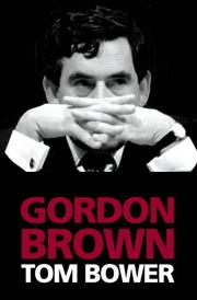 Cover of: Gordon Brown by Tom Bower