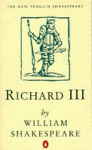 Cover of: Richard III by William Shakespeare