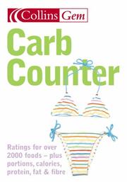 Cover of: Gem Carb Counter (Collins Gem)