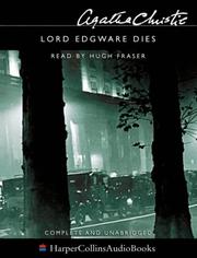 Cover of: Lord Edgware Dies by Agatha Christie