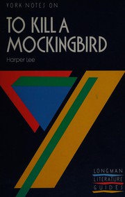 Cover of: Notes on Lee's "To Kill a Mockingbird" by R. Metcalf