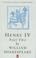 Cover of: Henry IV, part 2