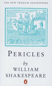 Cover of: Pericles, Prince of Tyre by William Shakespeare