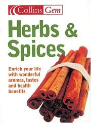 Cover of: Herbs and Spices (Collins Gem Ser) by Collins Gems