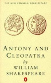 Cover of: Antony and Cleopatra PEN by William Shakespeare, Emrys Jones
