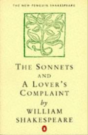 Cover of: The sonnets ; and A lover's complaint by William Shakespeare