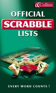 Cover of: Scrabble Lists (Scrabble)