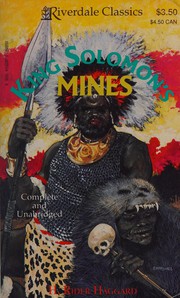 Cover of: King Solomon's mines. by H. Rider Haggard