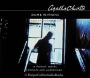 Cover of: Dumb Witness by Agatha Christie, Agatha Christie