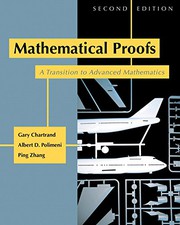 Cover of: Mathematical proofs: a transition to advanced mathematics