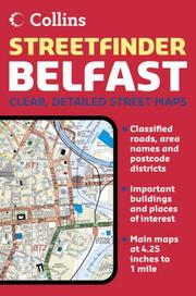 Cover of: Belfast Streetfinder Colour Atlas (Street Atlas) by 