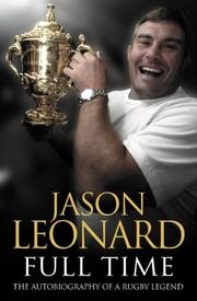 Cover of: Jason Leonard