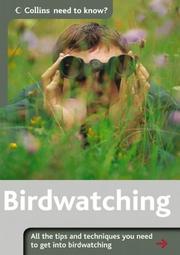 Cover of: Birdwatching (Collins Need to Know? S.)
