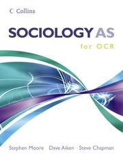 Cover of: Sociology AS for OCR