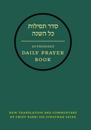 Cover of: Hebrew Daily Prayer Book