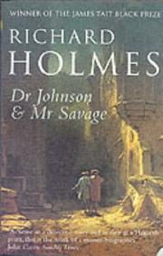 Cover of: Dr Johnson and Mr Savage