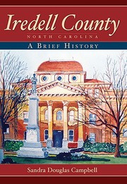 Cover of: Iredell County, North Carolina: a brief history