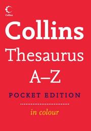 Cover of: Collins Express Thesaurus A-Z (Thesaurus)