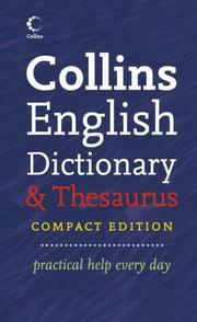 Cover of: Collins Compact Dictionary and Thesaurus (Dictionary & Thesaurus)