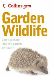 Cover of: Garden Wildlife (Collins GEM)