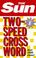 Cover of: The Sun Two Speed Crossword Book 8 (Crossword)