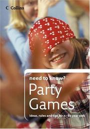 Cover of: Party Games (Collins Need to Know?)