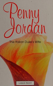 Cover of: The Italian Duke's wife