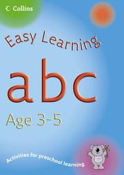 Cover of: ABC Age 3-5 (Easy Learning)