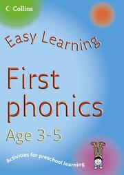 Cover of: First Phonics Age 3-5 (Easy Learning)