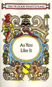 Cover of: As you like it. by William Shakespeare