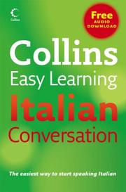 Cover of: Collins Easy Learning Italian Conversation (Collins Easy Learning)