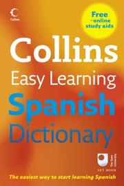 Collins Easy Learning Spanish Dictionary (Easy Learning Dictionary ...