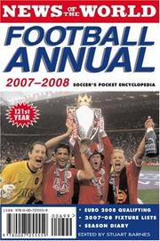 Cover of: News of the World Football Annual 2007/2008 (Annual) | Stuart Barnes
