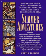 Cover of: Summer adventures