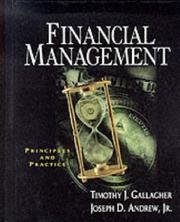 Cover of: Financial Management: Principles and Practices