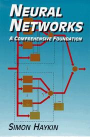 Cover of: Neural networks: a comprehensive foundation