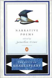 Cover of: The narrative poems by William Shakespeare