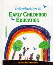 Introduction to early childhood education by Verna Hildebrand