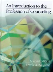 Cover of: An introduction to the profession of counseling