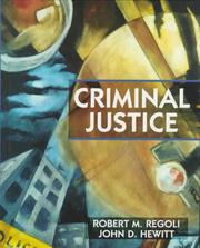 Cover of: Criminal justice