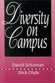 Cover of: Diversity on campus by Schuman, David.