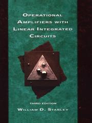 Cover of: Operational Amplifiers With Linear Integrated Circuits by William D. Stanley