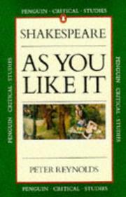 Cover of: Shakespeare: As You Like It (Critical Studies, Penguin)