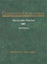 Cover of: Curriculum development by Daniel Tanner