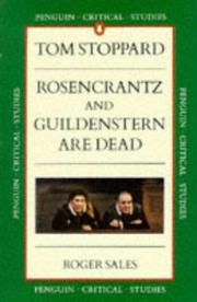 Cover of: Stoppard's "Rosencrantz and Guildenstern Are Dead" (Critical Studies)