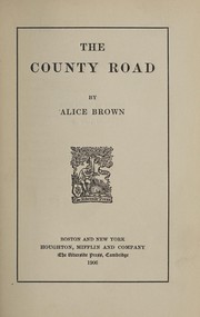 Cover of: The county road