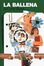 Cover of: La ballena by Judy Blume