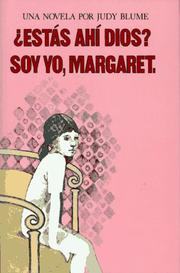 Cover of: ?Estás ahí, Dios? Soy yo, Margaret by Judy Blume