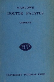 Christopher Marlowe's Doctor Faustus by Christopher Marlowe, Christopher Marlowe, Sylvan Barnet, A. H. Sleight